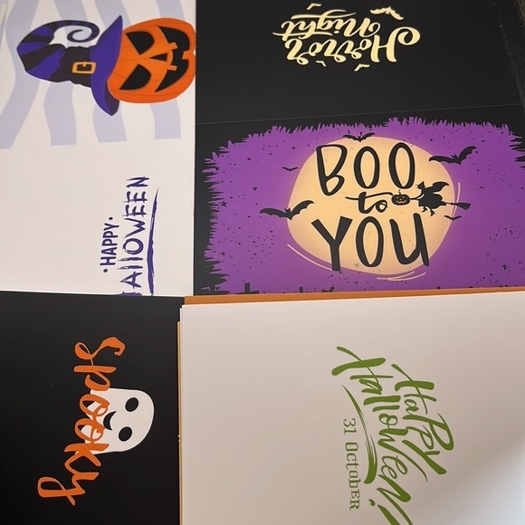 Spooktacular Surprises: Halloween Card Set for a‎ Boo-tiful Celebration! - Picture 5 of 6
